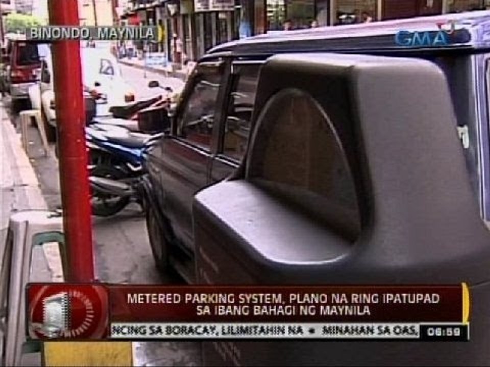 24 Oras: Metered parking system, plano na ring ipatupad sa ibang bahagi ng Maynila