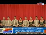 NTG: Bagong himig ng 'Panata sa Bayan' ng GMA News & Public Affairs, inawit ng PHL Madrigal Singers