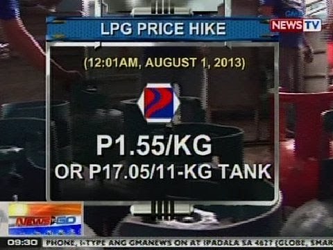 NTG: Presyo ng LPG, tumaas sa ika-2 beses ngayong taon