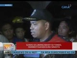 UB: Sunog sa 5 bahay sa Tondo, iniimbestigahan kung sinadya