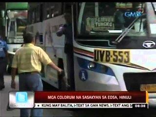 24 Oras: Mga colorum na sasakyan sa EDSA, hinuli