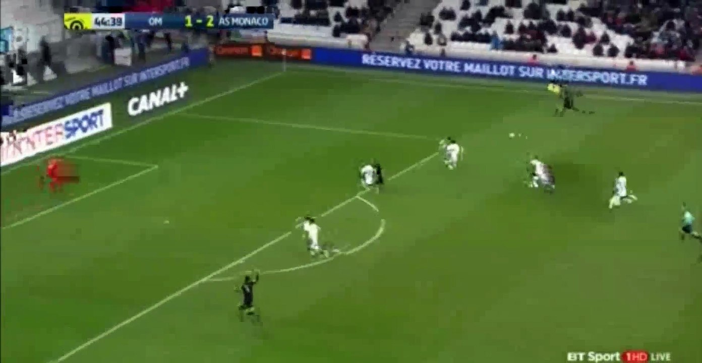 Marseille vs monaco Hd 1-4 Bernardo Silva But (15_01_2017)