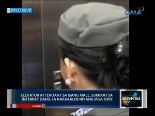 Elevator attendant sa isang mall sa Olongapo, sumikat sa internet dahil sa mga nakaaliw na hirit