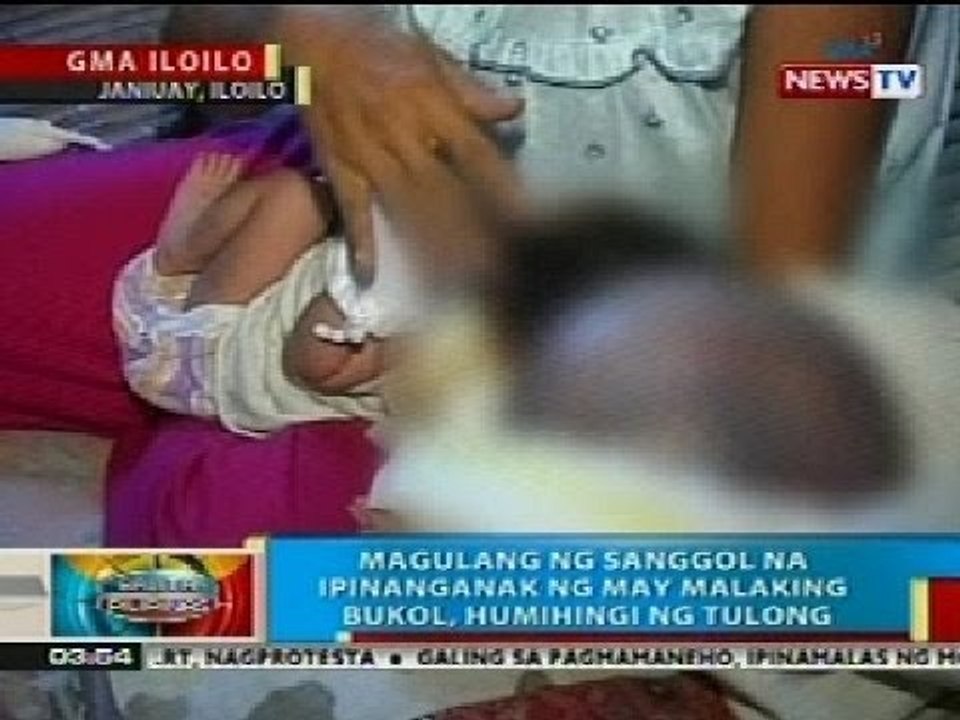 BP: Magulang ng sanggol na ipinanganak ng may dalawang ulo sa Iloilo, humihingi ng tulong