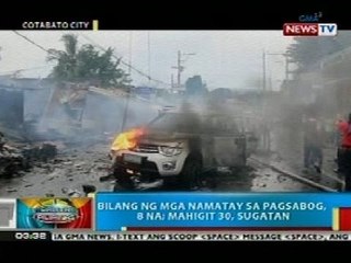 BP: Bilang ng mga namatay sa pagsabo sa Cotabato, 8 na