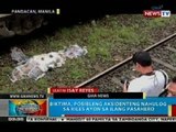 BP: 23-anyos na lalaki, patay matapos masagasaan ng tren sa Maynila