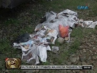 24 Oras: 23-anyos na lalaki, patay nang masagasaan ng tren