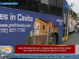 UB: Mga provincial bus, hanggang ngayong araw na lang papayagang dumaan sa EDSA