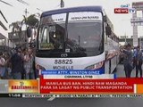 BT: Ilang bus, nagpumilit pumasok sa  Maynila sa kabila ng pagbabawal ng lokal na pamahalaan