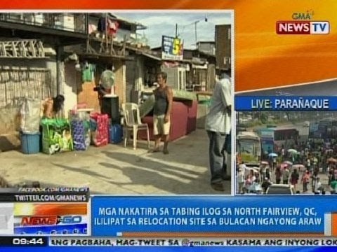 NTG: Mga nakatira sa tabing ilog sa North Fairview, QC, ililipat sa relocation site ngayong araw