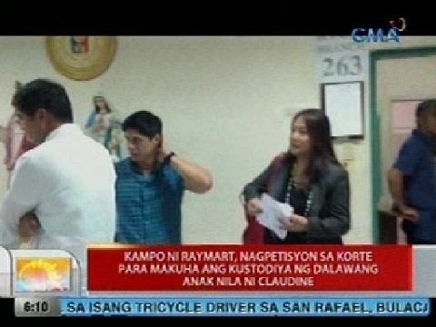 UB: Raymart Santiago at Claudine Barretto, nagharap na sa korte