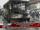 SONA: Bus, nagliyab habang bumibiyahe sa EDSA