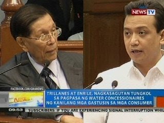 NTG: Trillanes at Enrile, nagkasagutan