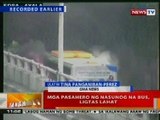 BT: Mga pasahero ng nasunog na bus sa EDSA-Ayala, ligtas lahat