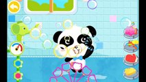 Baby Pandas Bath Time | Take a Shower And Play | Babybus Kids Games