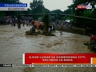 BT: Ilang lugar sa Zamboanga, nalubog sa baha