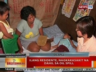 BT: Ilang taga Cavite, nagkakasakit na dahil sa oil spill