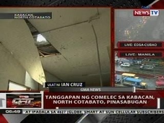 QRT: Tanggapan ng COMELEC sa Kabacan, N. Cotabato, pinasabugan