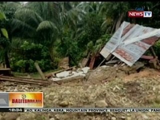 BT: 5 bahay sa Zamboanga, nawasak sa landslide