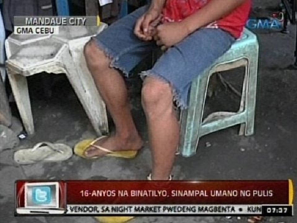 24 Oras: 16-anyos na binatilyo, sinampal umano ng pulis