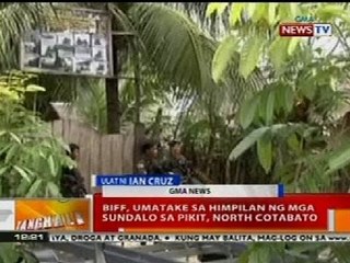 BT: BIFF, umatake sa himpilan ng mga sundalo sa Pikit, N. Cotabato