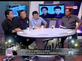 Tonight with Arnold Clavio: Dennis Padilla, Herbert Bautista, and Andrew E.