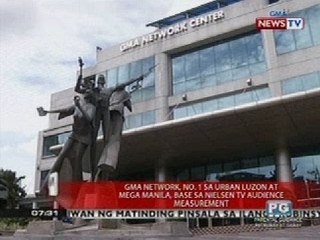 GMA Network, no.1 sa Urban Luzon at Mega Manila, base sa Nielsen TV Audience Measurement