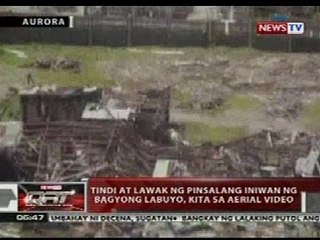 QRT: Tindi at lawak ng pinsalang iniwan ng Bagyong Labuyo, kita sa aerial video