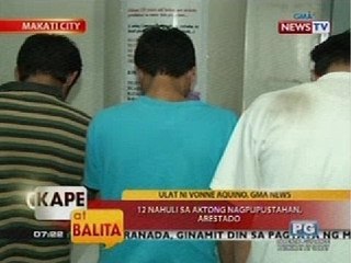 KB: 12 nahuli sa aktong nagpupustahan, arestado