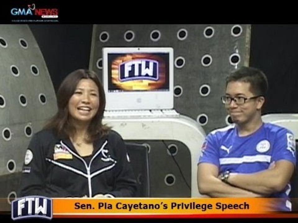 FTW: Sen. Pia Cayetano's Privilege Speech