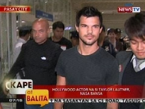 KB: Hollywood actor na si Taylor Lautner, nasa bansa