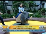 Unang Hirit: UH Barkada Challenge: Wild, wild mechanical bull ride