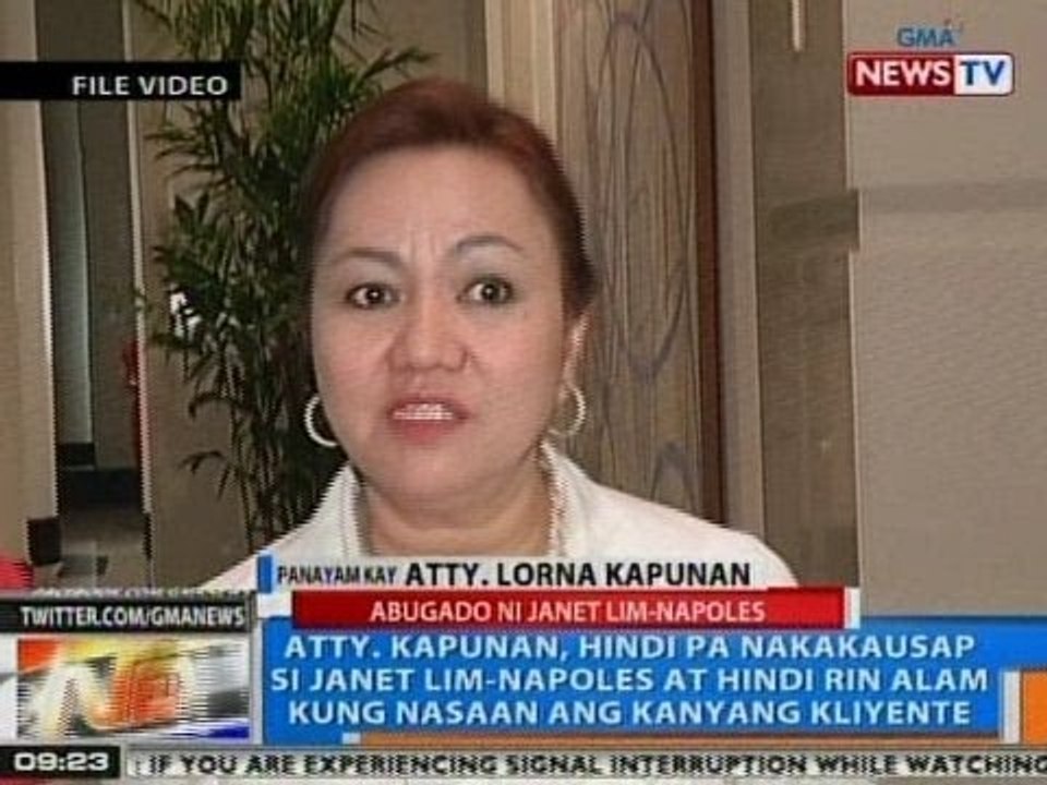NTG: Panayam kay Atty. Kapunan kaugnay sa pagpa...