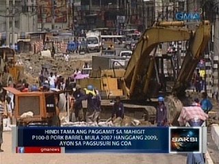Saksi: COA: mahigit P100-B pork barrel mula 2007 hanggang 2009, mali ang paggamit