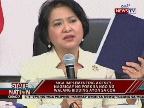 SONA: COA, inilabas na ang audit report tungkol sa Pork Barrel Funds ng mga mambabatas