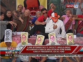 Ilang miyembro ng UP Faculty, maglulunsad ng kampanya para sa abolisyon ng Pork Barrel Fund