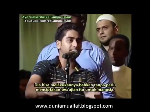 [55] CEDEKIAWAN INI BERSYAHADAT SETELAH MENANYAKAN PERTANYAAN SULIT KEPADA DR. ZAKIR NAIK ! Masya Allah..