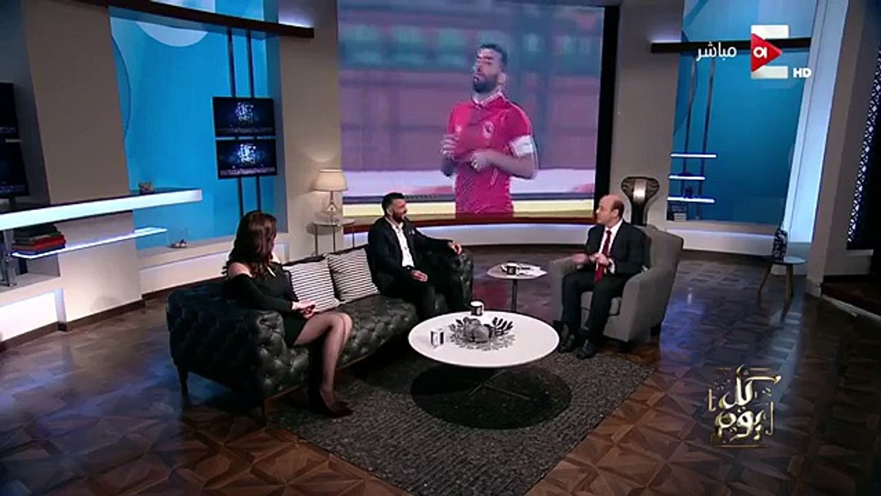 عمرو أديب لـ عماد متعب: هما الخمس لمسات اللي بتلمسهم بتودينا كلنا في داهية