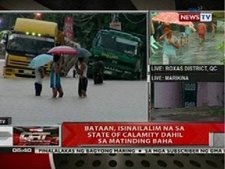 QRT: Bataan, isinailalim na sa state of calamity dahil sa matinding baha