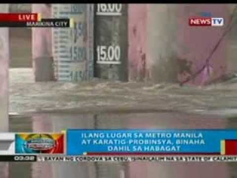 BP: Ilang lugar sa Metro Manila at karatig-probinsya, binaha dahil sa habagat