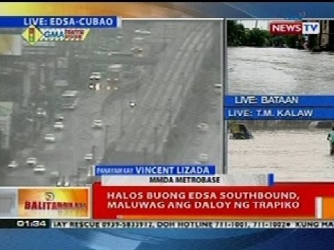 BT: Halos buong EDSA Southbound, maluwag ang daloy ng trapiko