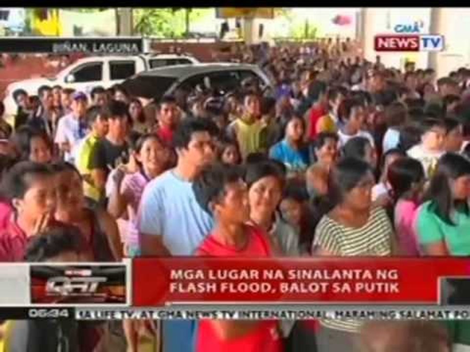 QRT: Mga lugar na sinalanta ng flash flood, balot sa putik