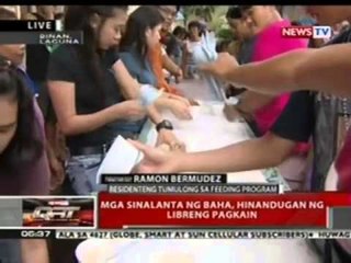 QRT: May 200 binahang pamilya, pansamantalang nanunuluyan sa evacuation center