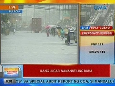 UB: Ilang lugar sa Bulacan, nananatiling baha