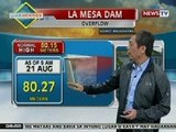 NTG: La Mesa Dam, patuloy ang pag-apaw sa gitna ng pag-ulan sa Luzon