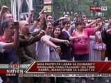 Mga protesta laban sa diumano'y maanumalyang paggamit ng pork barrel, mangyayari sa August 26