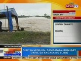 NTG: Dike sa Minalin, Pampanga, bumigay dahil sa ragasa ng tubig