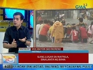 UB: Ilang lugar sa Maynila, sinalanta ng baha
