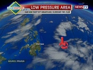 SONA: Weather update as of 9:30 p.m. (August 23, 2013)