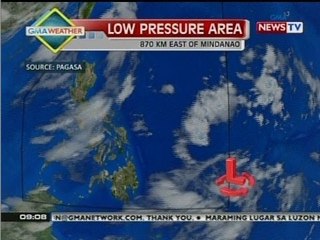 NTG: Weather update as of 9:08 a.m. (Aug 23, 2013)